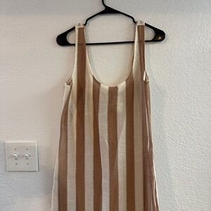 Striped Roxy NWT M cover up